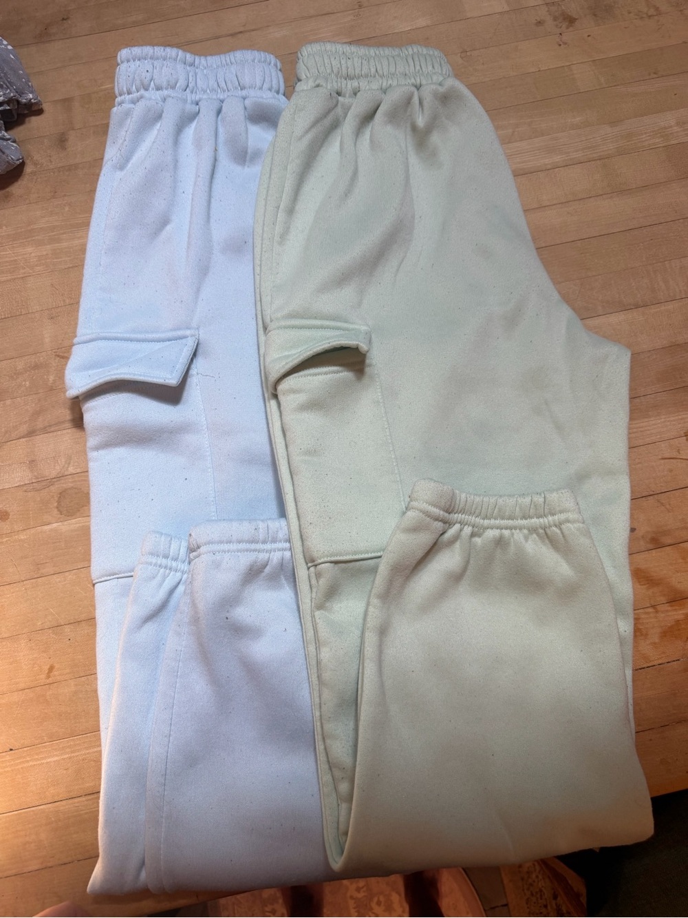 Women’s Neutral Crew Cargo Jogger Sweats - 2-Pack